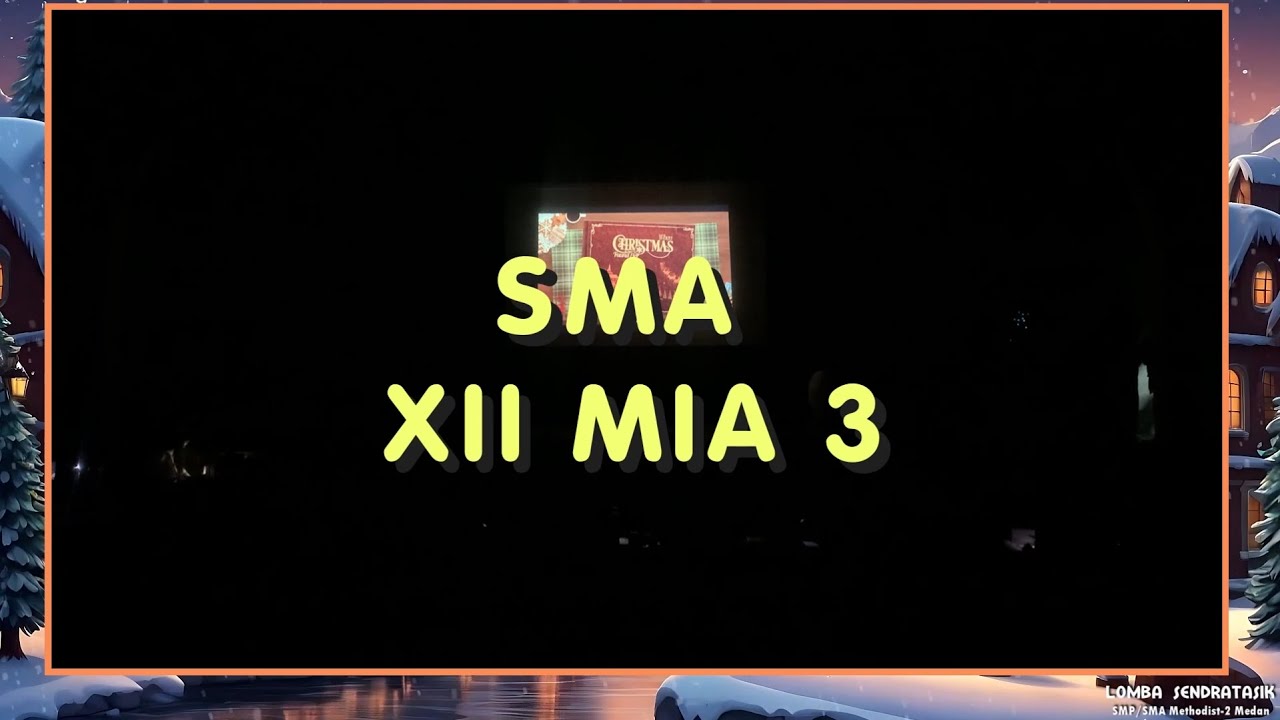 Lomba SENDRATASIK 2025 - Penampilan Kelas 12 MIA 3 (SMA Methodist - 2 Medan)