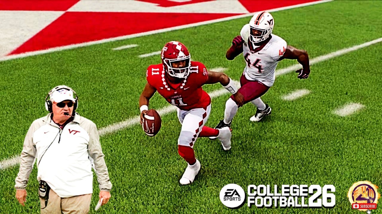 🐔 VA TECH 🆚️ TEMPLE 🏈 CFB RMX