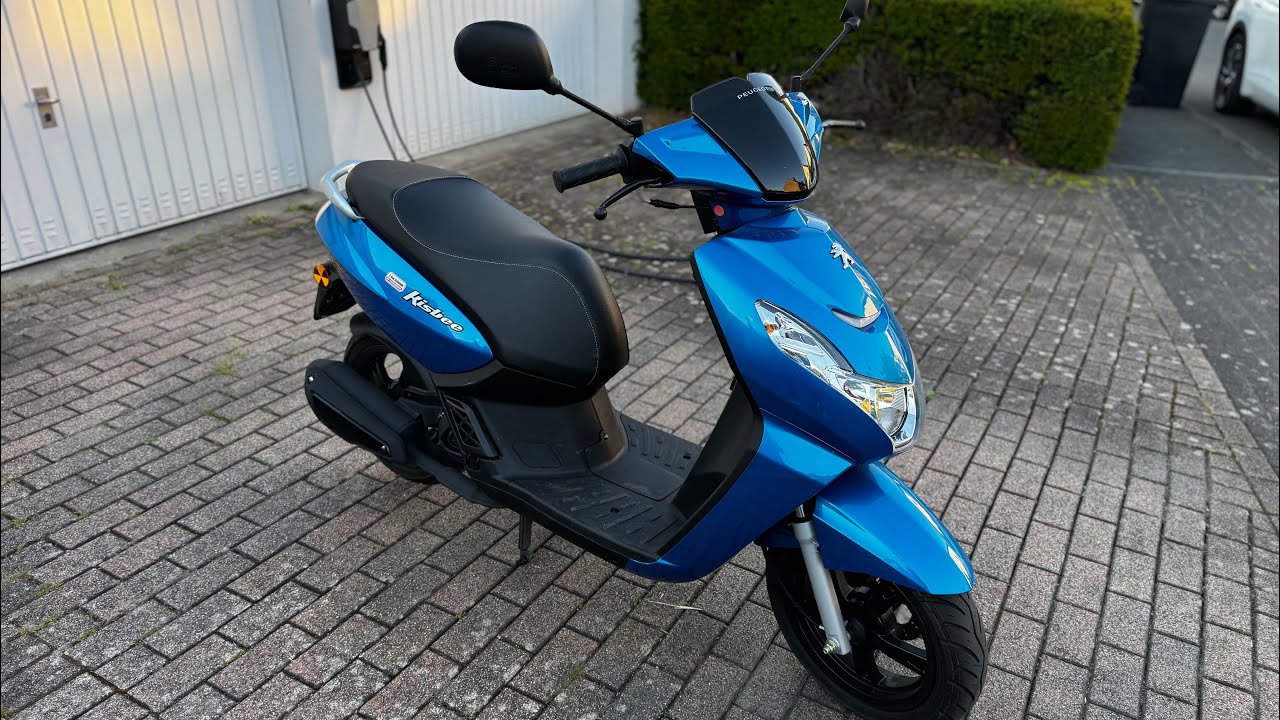 Roller Peugeot Kisbee 50ccm - Technikcheck für die Führerschein Prüfung