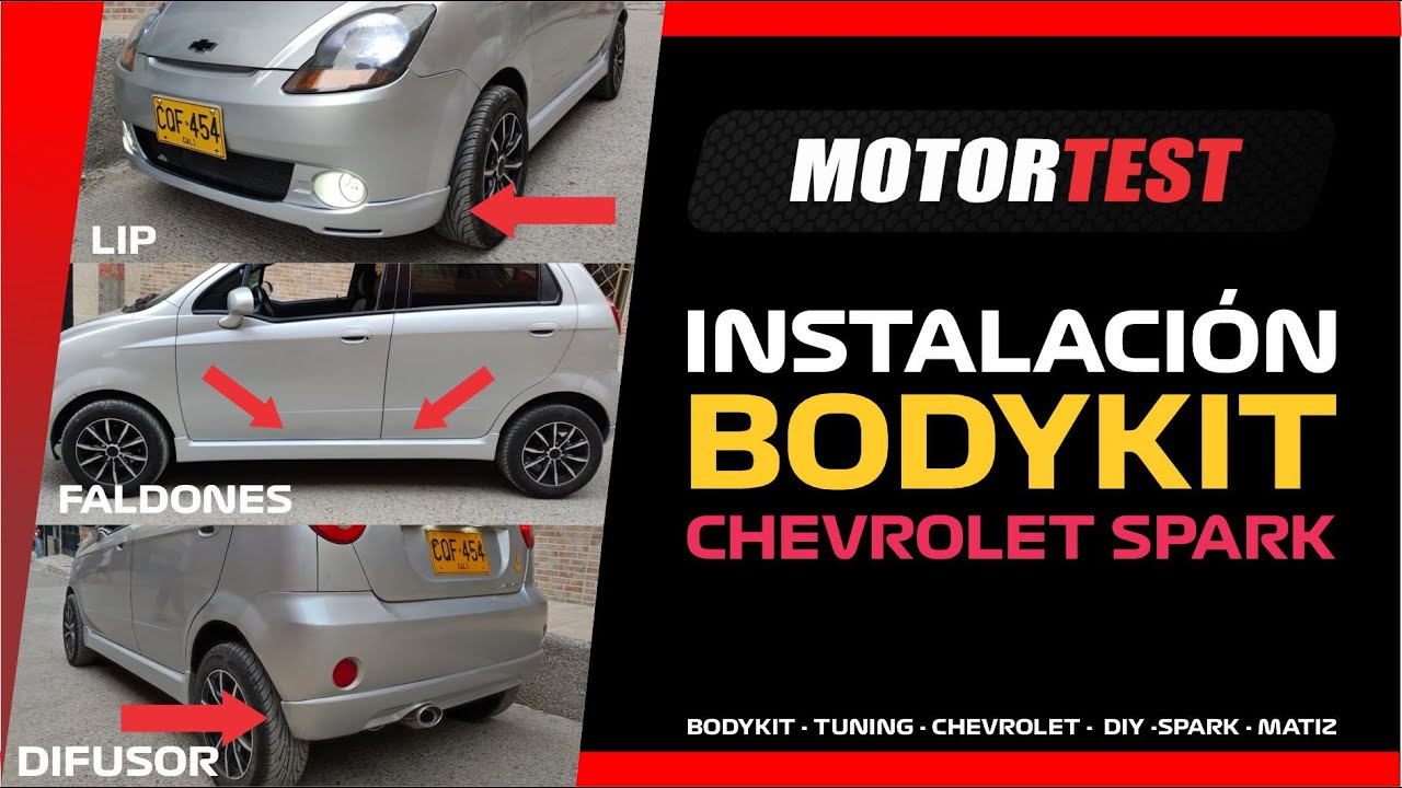 INSTALACIÓN BODYKIT | CHEVROLET SPARK - MATIZ