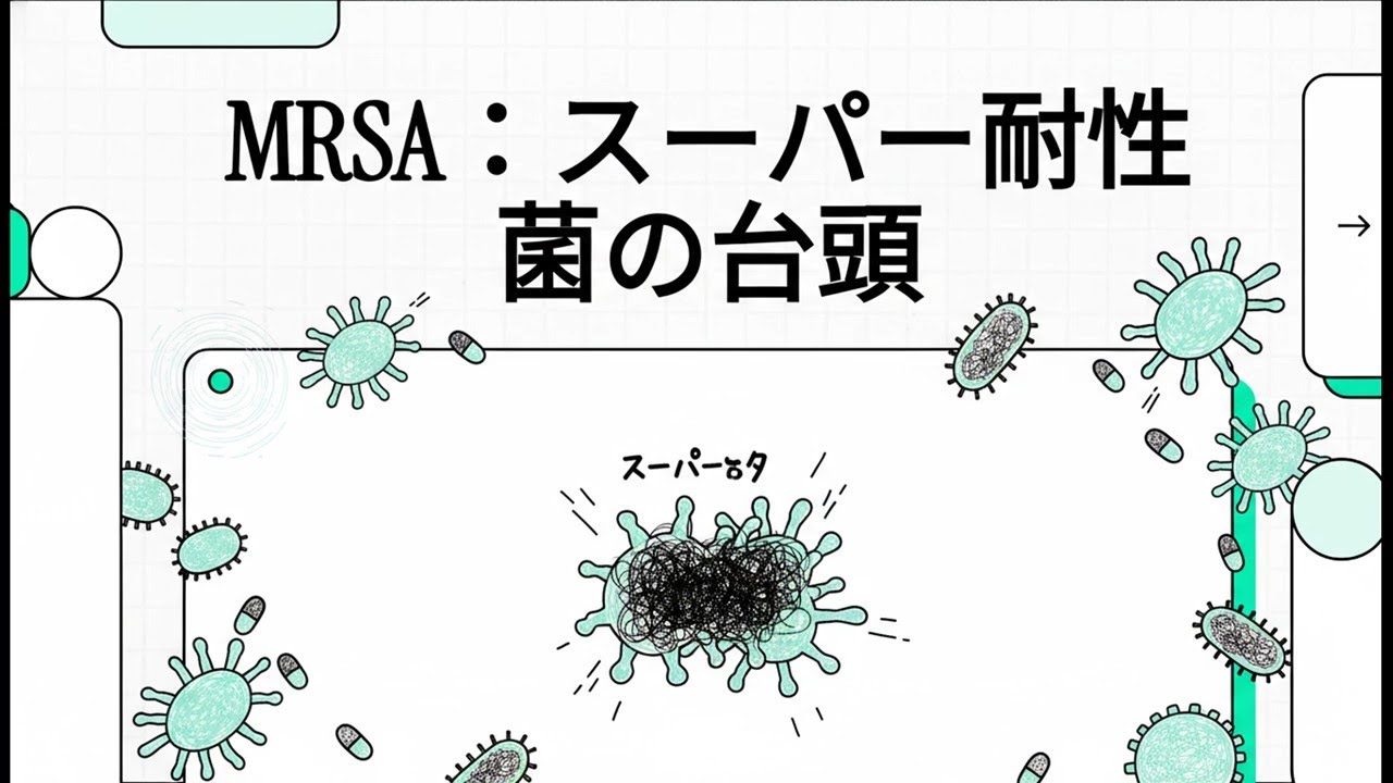MRSA：スーパー耐性菌の台頭