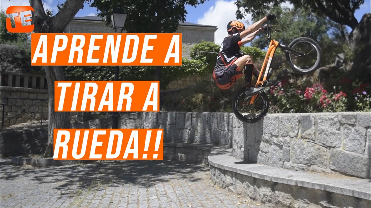 Aprende a tirar a rueda con el  SUBCAMPEÓN DEL MUNDO de trial - Trialbikesschool - Vídeo 4