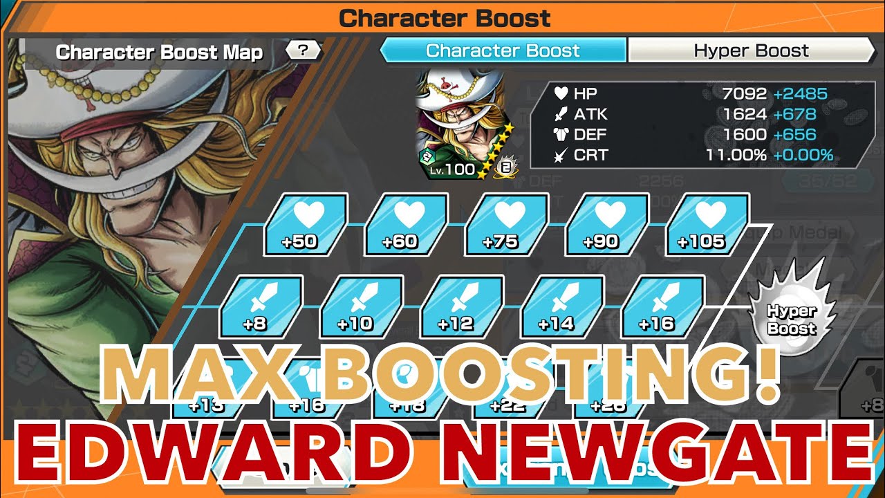 Prime Whitebeard Receives Hyper BOOST 4 Upgrade! | One Piece Bounty Rush