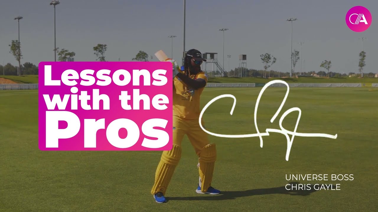 Learn how to hit a cut shot with Chris Gayle | Cricket Allrounder