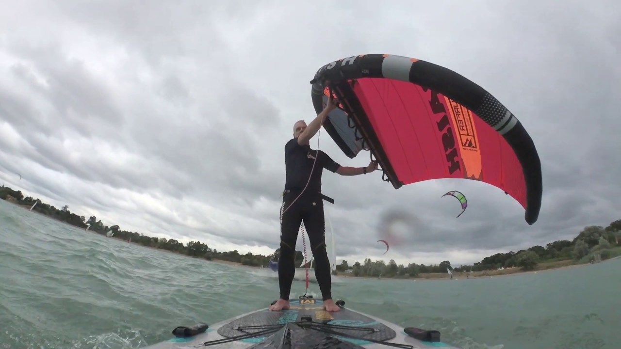 Naish Wing Surfer | Makaio SUP Stream 9'4 – Training turns