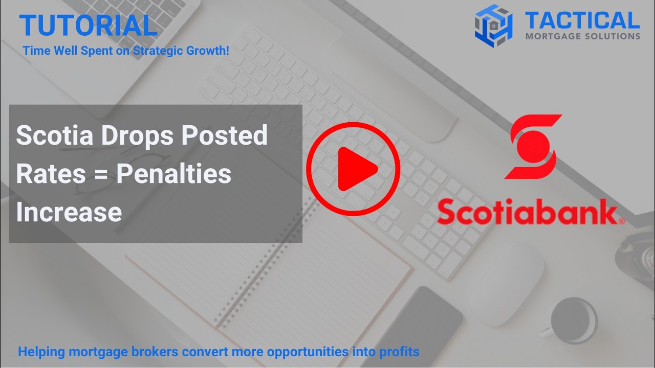Scotia Drops Posted Rates = Penalties Increase