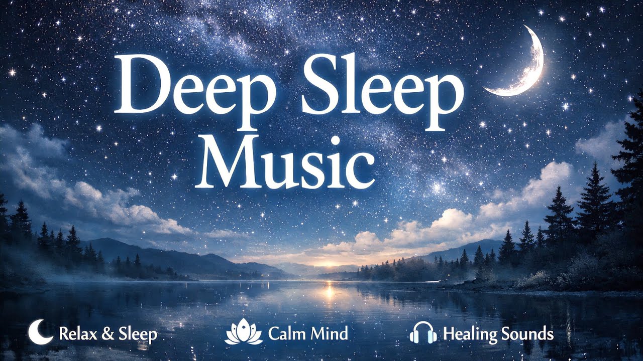 Deep Sleep Music 🌙 Fall Asleep Fast in 5 Minutes | Insomnia Relief | Relaxing Night Ambience