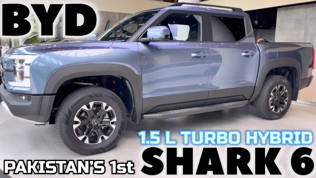 2025 BYD SHARK 6 PHEV | BYD SHARK PICKUP TRUCK 1.5 L TURBO PHEV | PAKISTAN'S FIRST PHEV PICKUP TRUCK