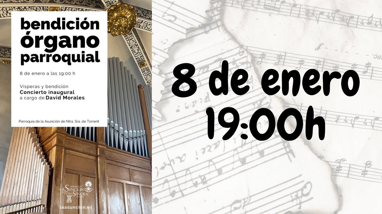 Bendición órgano parroquial