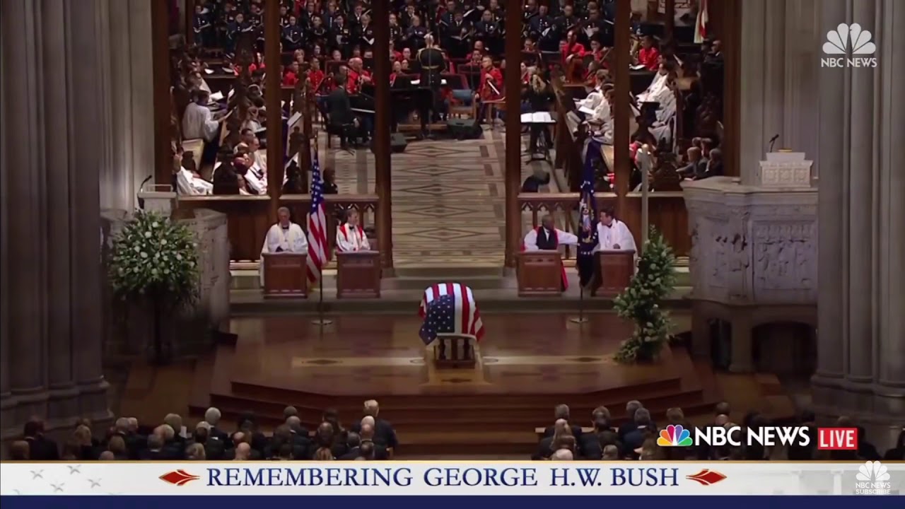 Michael W. Smith sings &ldquo;Friends&rdquo; at President Bush&rsquo;s Funeral