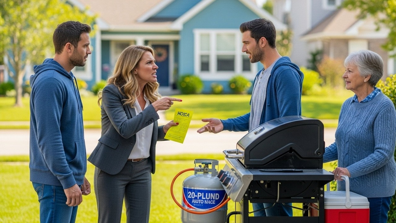 HOA Banned Propane Tanks On Porches, Then Begged To Use Mine When The Power Went Out For A Week