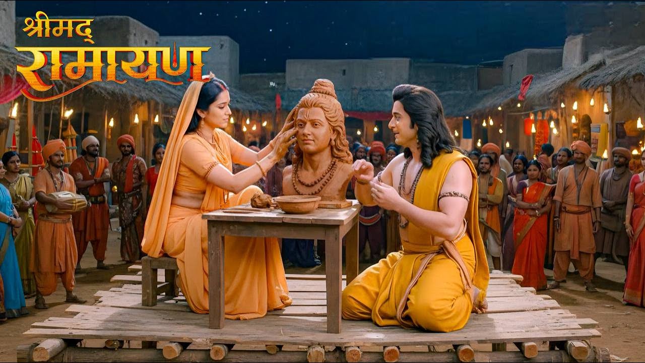 माता सीता और श्री राम ने मिलकर बनाई माटी की मूरत ! || Shrimad Ramayan || Full Episode ||
