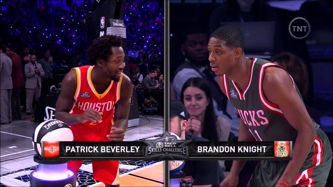 Patrick Beverley wins the 2015 All-Star Skills Challenge