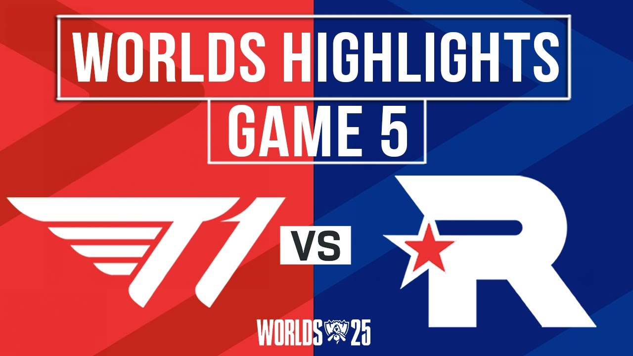 T1 vs KT Highlights Game 5 | Worlds 2025 Grand Finals | T1 vs KT Rolster