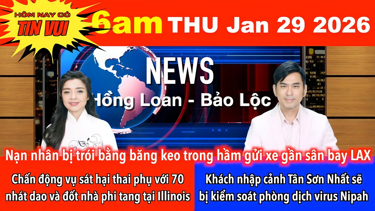 🇺🇸Jan 29, 2026 CDC Hoa Kỳ theo dõi sát sao ổ dịch virus Nipah gây tử vong cao tại Ấn Độ