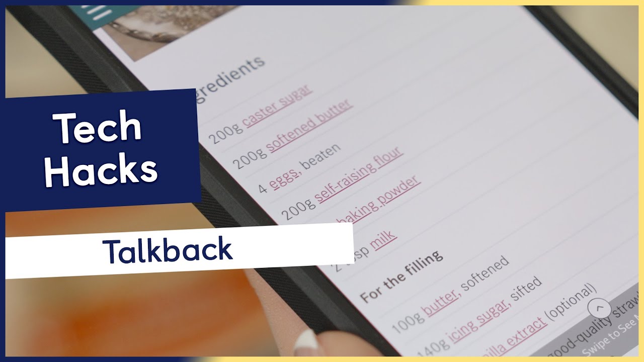 How to use the TalkBack screen reader | Android accessibility features