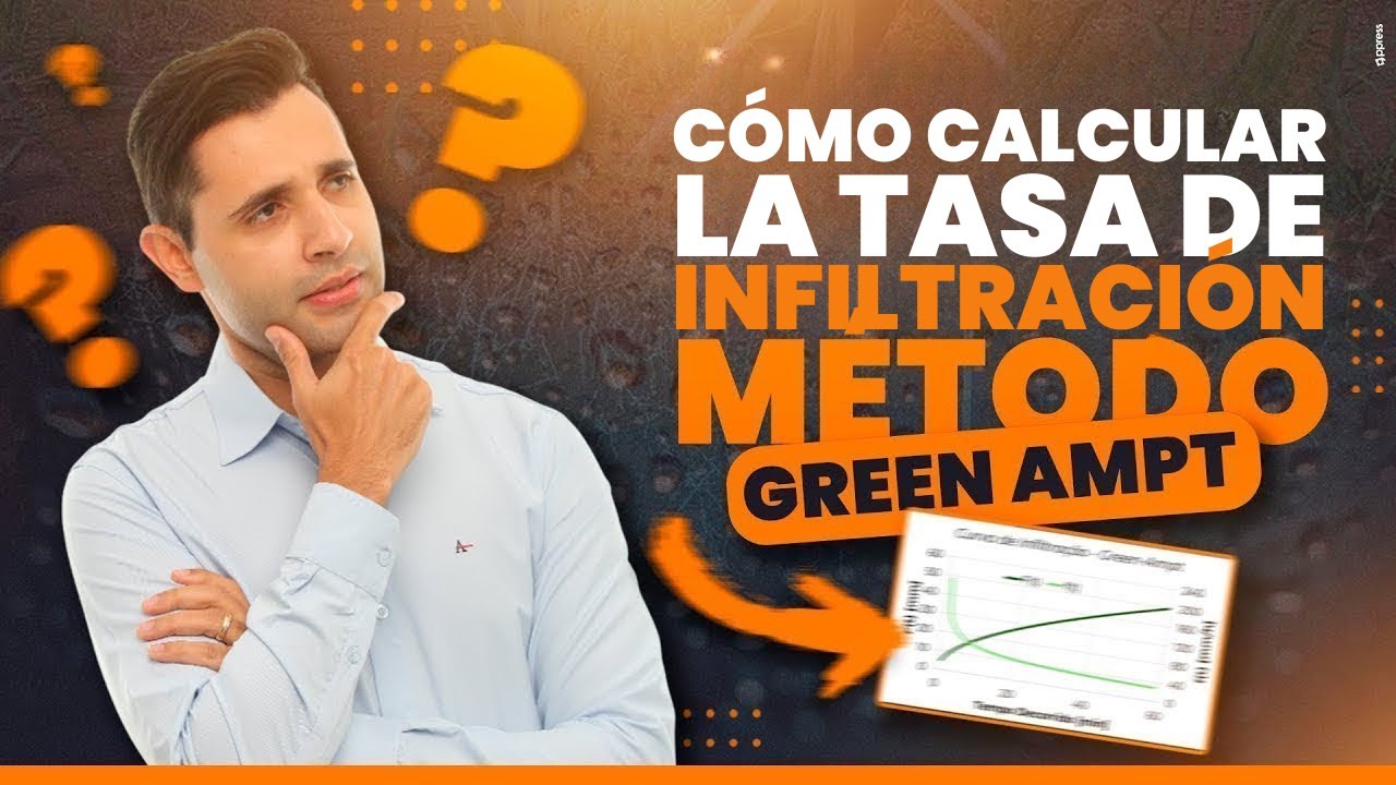 Cómo calcular la tasa de infiltración – método Green-Ampt