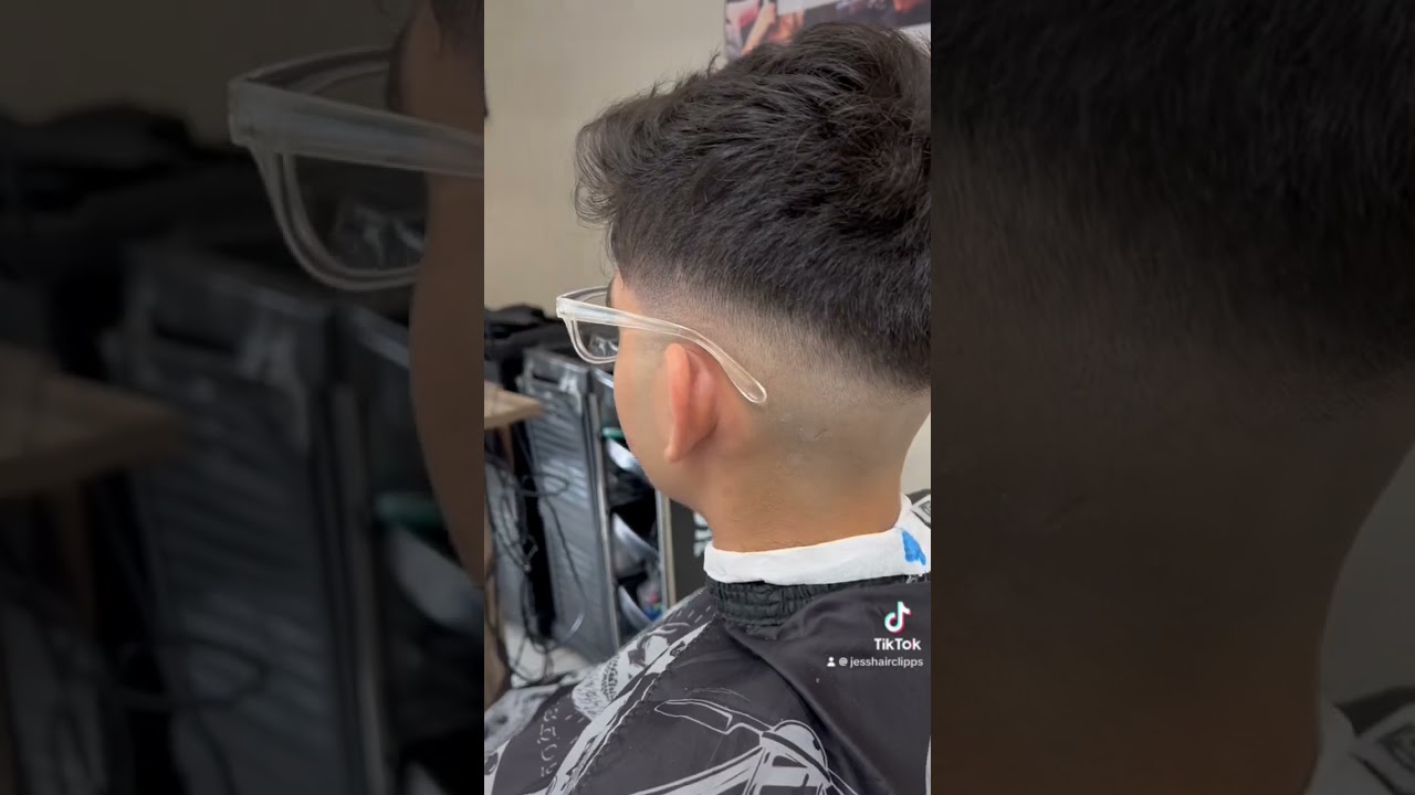 Mid Fade #hairstyle #hairtok #hairtransformation #haircut #hair #hairmakeover #hairstyles
