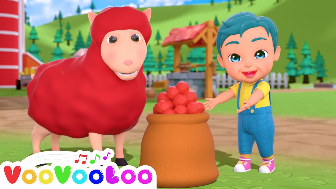 Baa Baa Black Sheep Song | Kids Nursery Rhyme – VooVooLoo