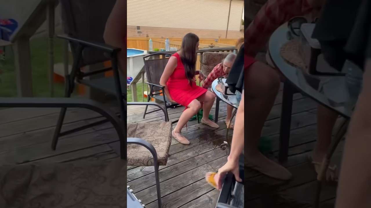 This pregnant mom&rsquo;s water broke at baby shower.. 😳 Feat. Marley Brinx