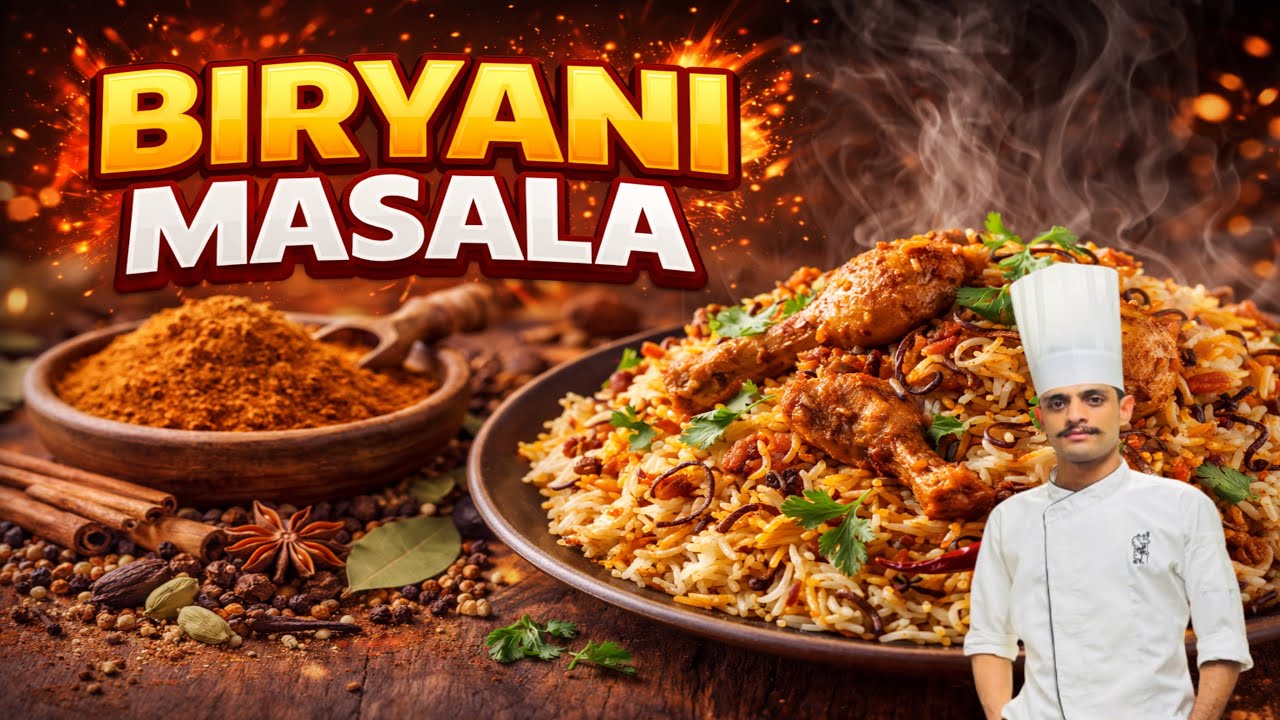 Secret  Biryani masala recipe | Biryani masala recipe | garam masala powder |  chef Balbir