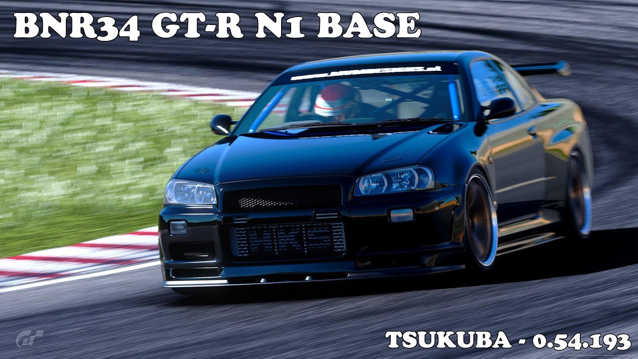 BNR34 GT-R N1 Base - Time Attack Tsukuba - 0.54.193
