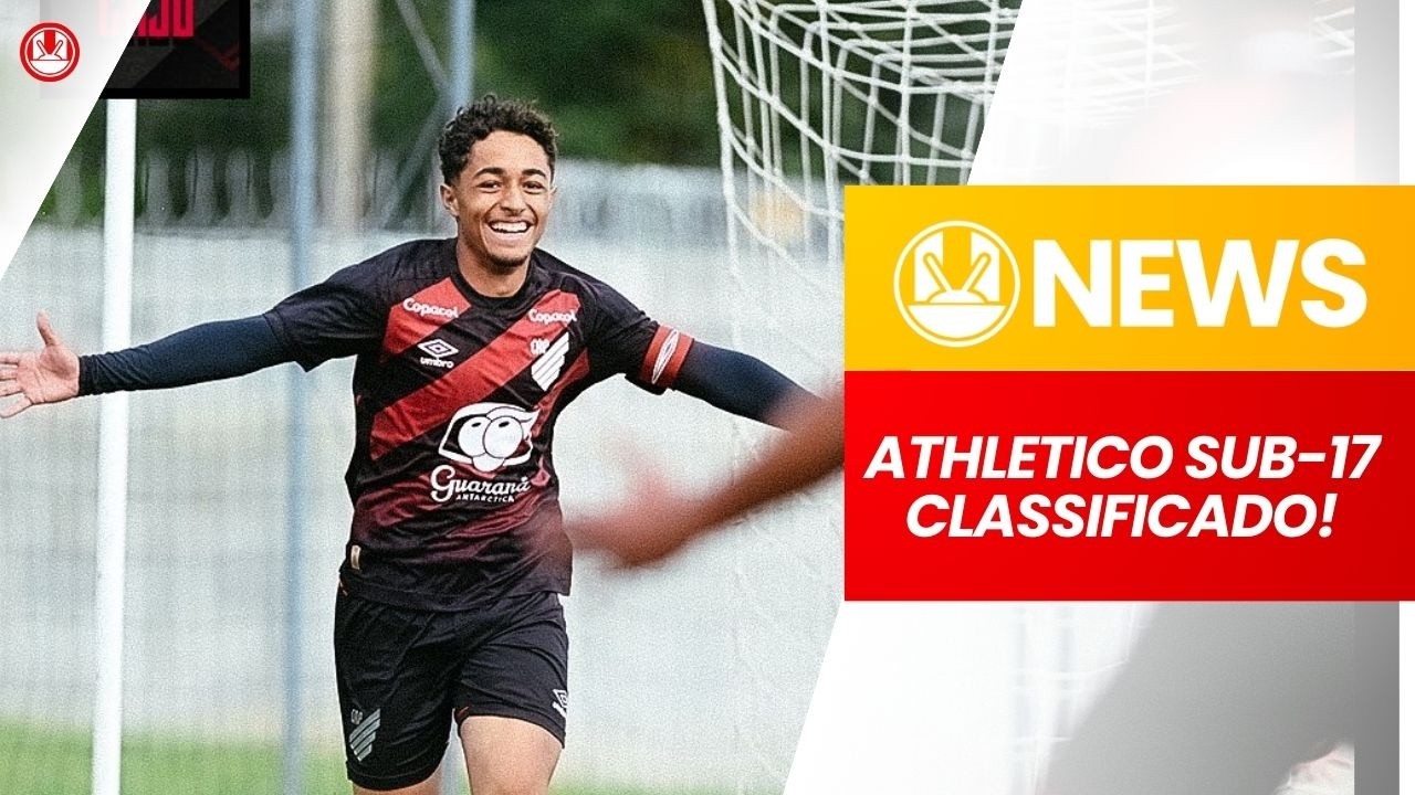 SUB-17 GOLEIA E ESTÁ CLASSIFICADO PARA AS QUARTAS DE FINAL DA COPA DO BRASIL!