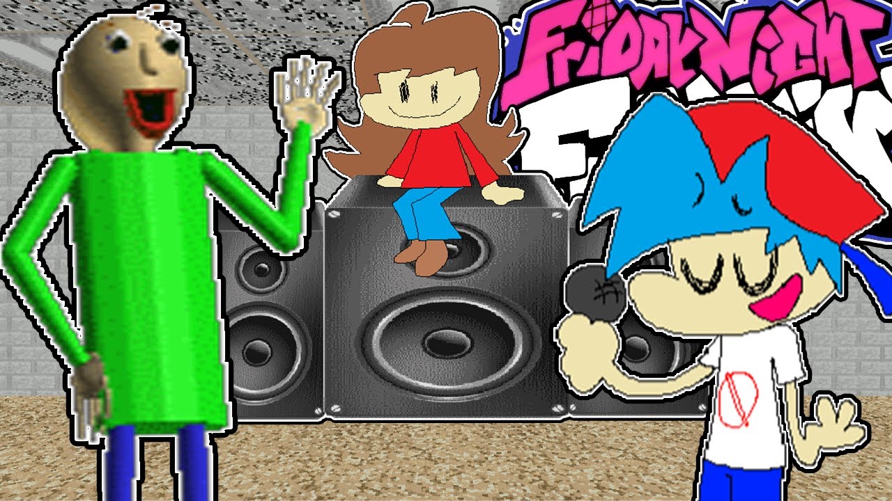 Friday Night Funkin' - V.S. Baldi's Basics (One-Shot) - FNF MODS [HARD]