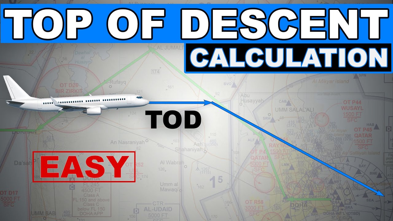 TOP OF DESCENT CALCULATION | When to start your descent