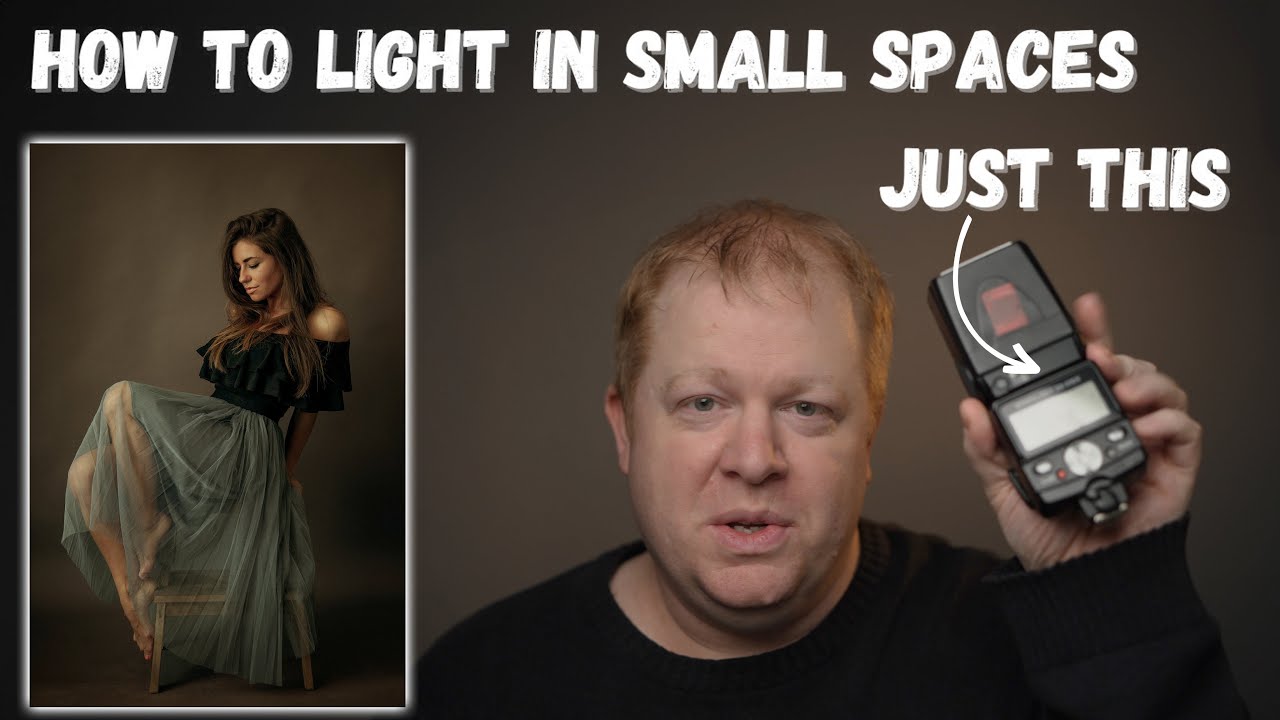 How to light in small spaces with just a speedlight