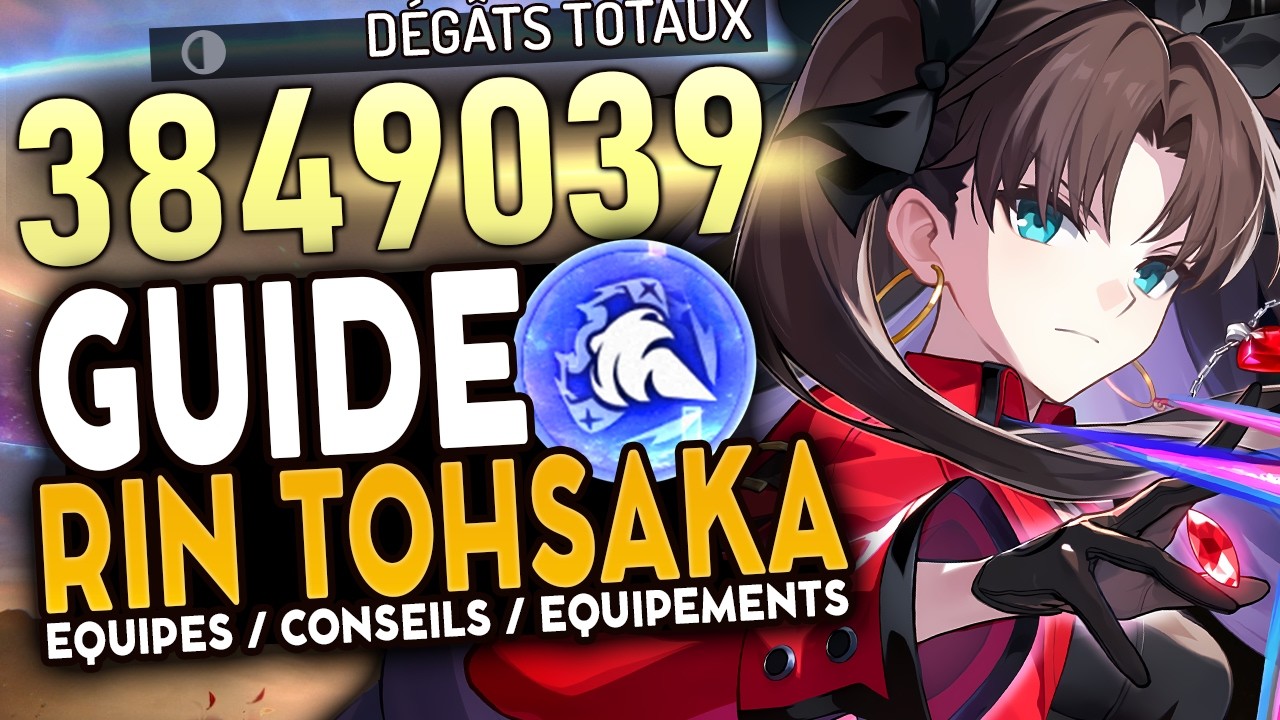 ELLE EST MONSTRUEUSE | Guide TOHSAKA RIN : Teams, Reliques & C&ocirc;nes | Honkai Star Rail