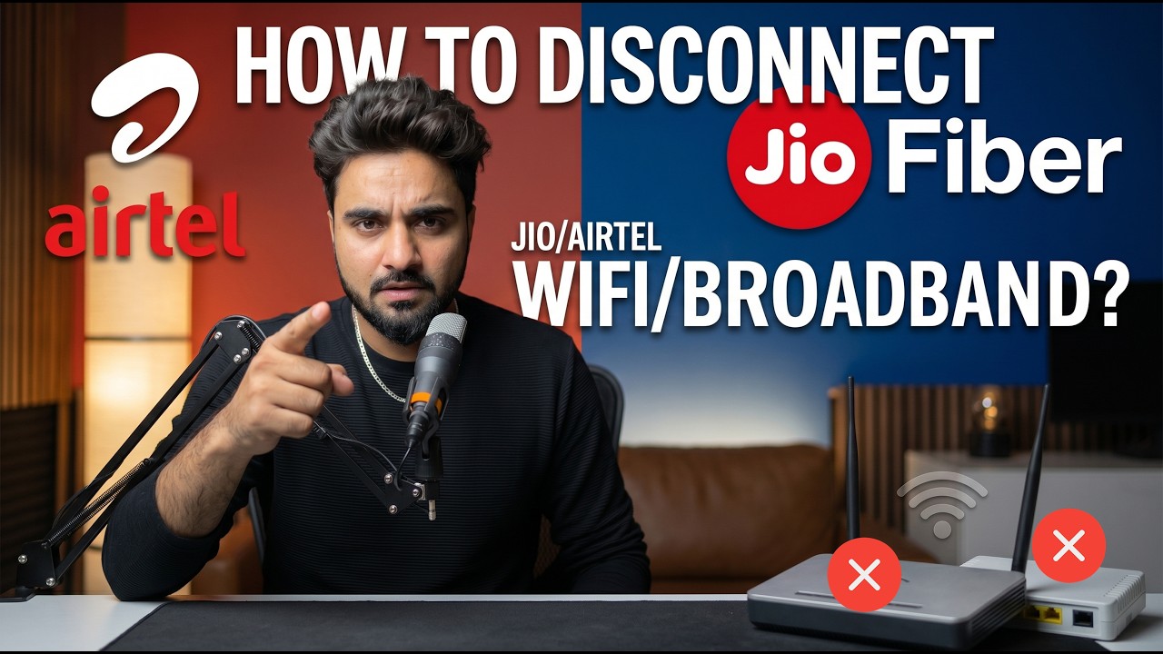How to Disconnect JIO/Airtel Wifi/Broadband? (The Easiest Way)