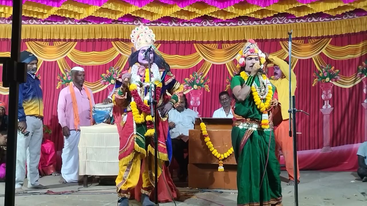 श्री रेणुका यल्लम्मा देवी नाट्य संग नागराळ सुंदर पौराणिक कथा 