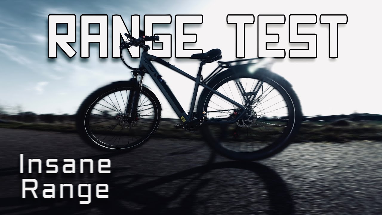 The Range on this Electric Bike is INSANE! Hitway BK7S Plus