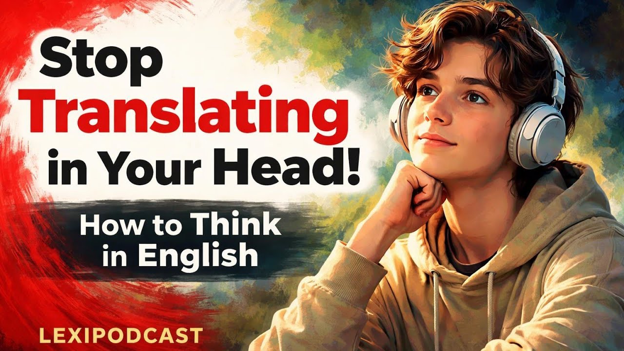 Stop Translating in Your Head! How to Think in English | Learning English Podcast