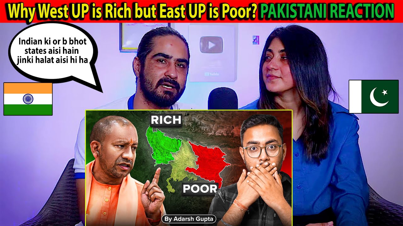 Pakistani Reaction On Why West UP is Rich but East UP is Poor?