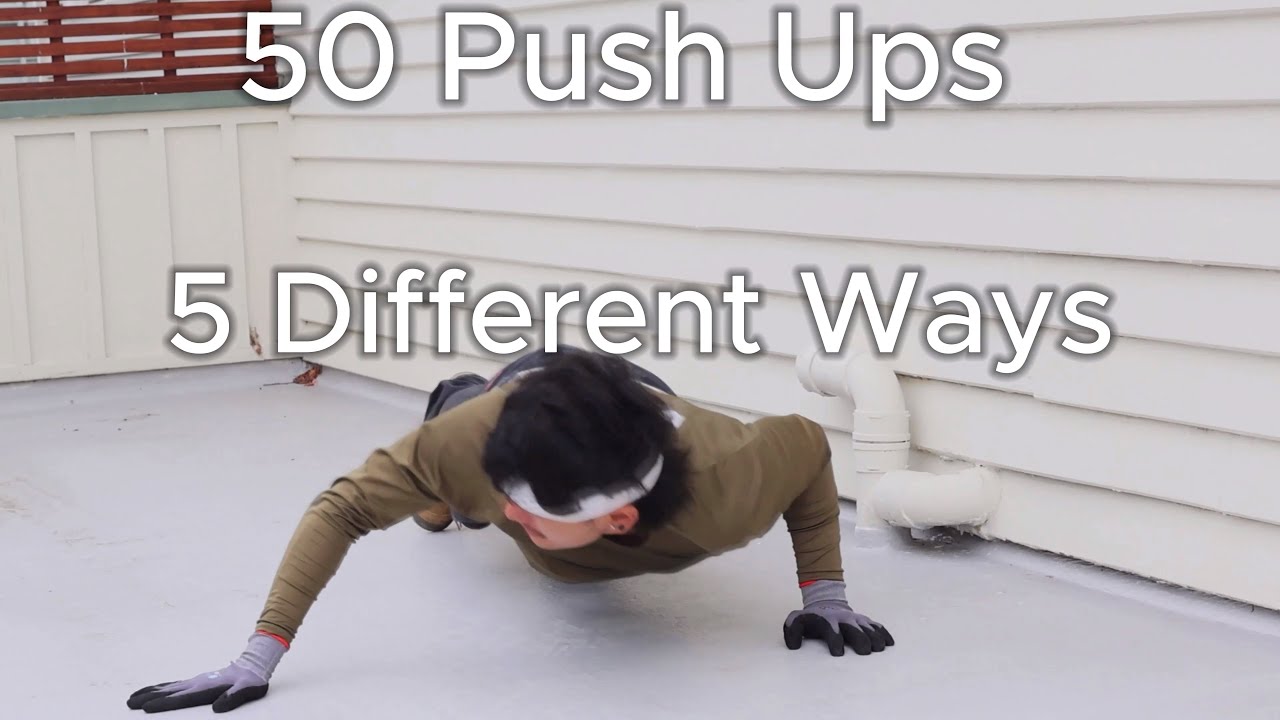 January 21 || 50 Push Ups in 5 Different ways || DR Abseiler Workout