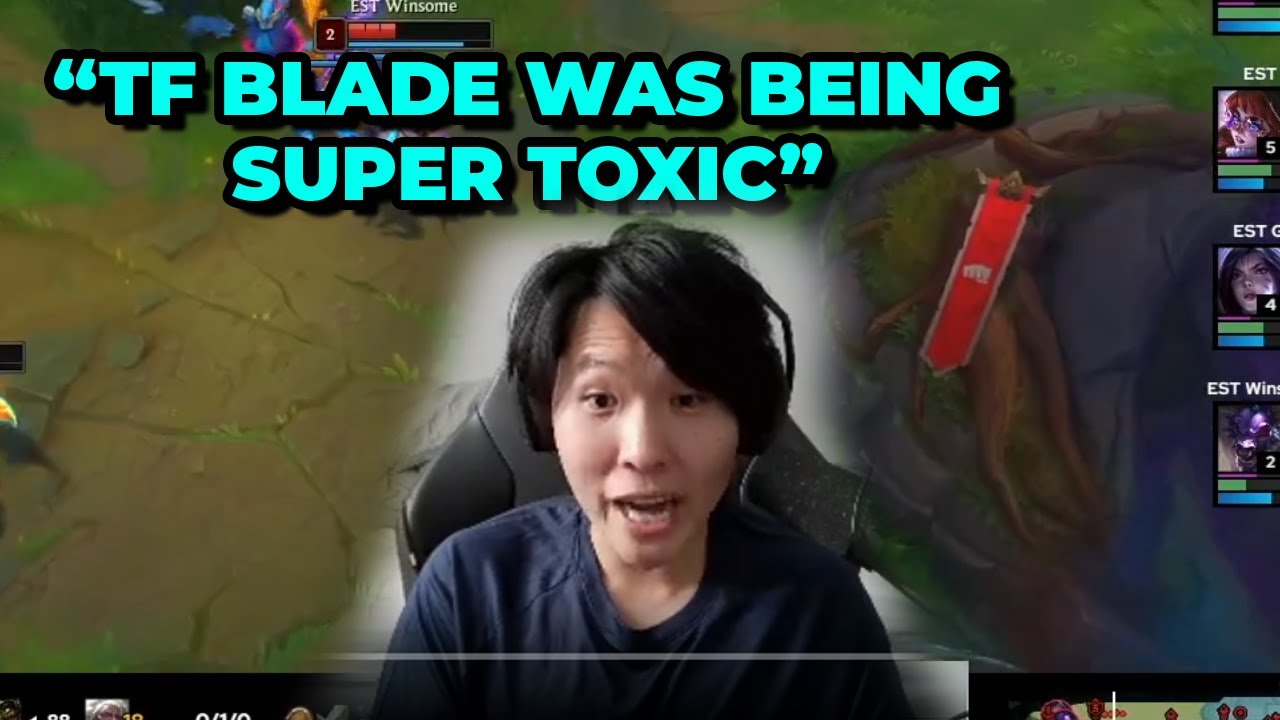Toast Calls Out TFBlade for Being Toxic