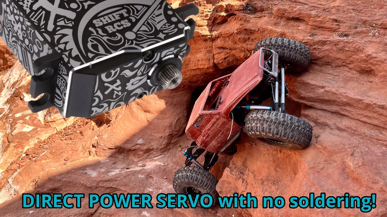 Shift x2 direct power crawler servo First impression and install!
