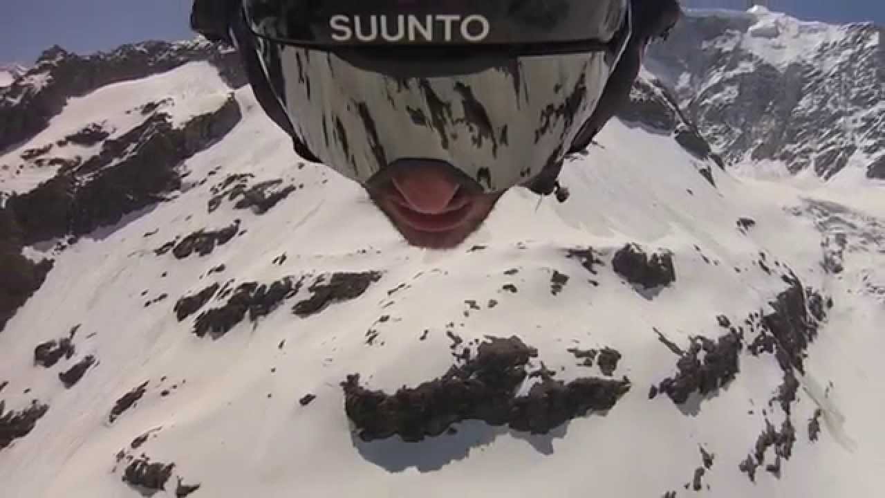 First ever wingsuit BASE flight of the Ochs peak!