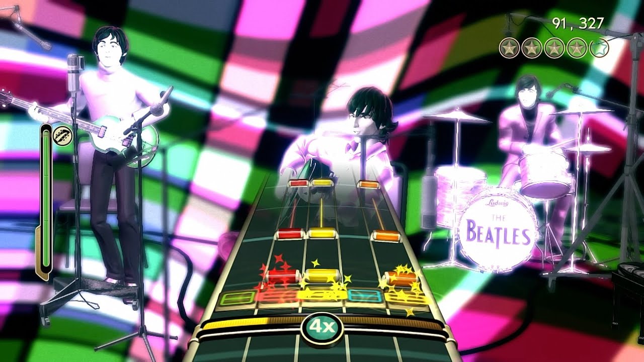 No Reply - The Beatles Guitar FC (TBRB Custom) HD Gameplay (Xbox 360)