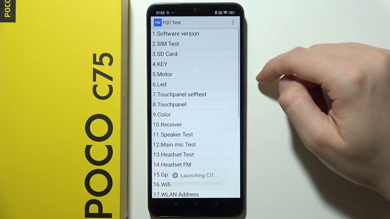 Does POCO C75 have Gyroscope?