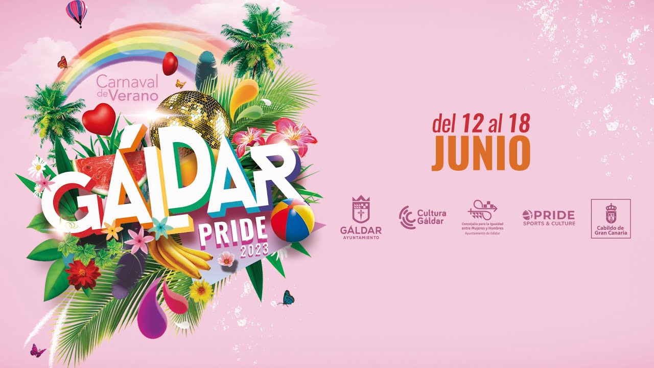 Pregón del Gáldar Pride 2023 a cargo de DRAG KIOWA