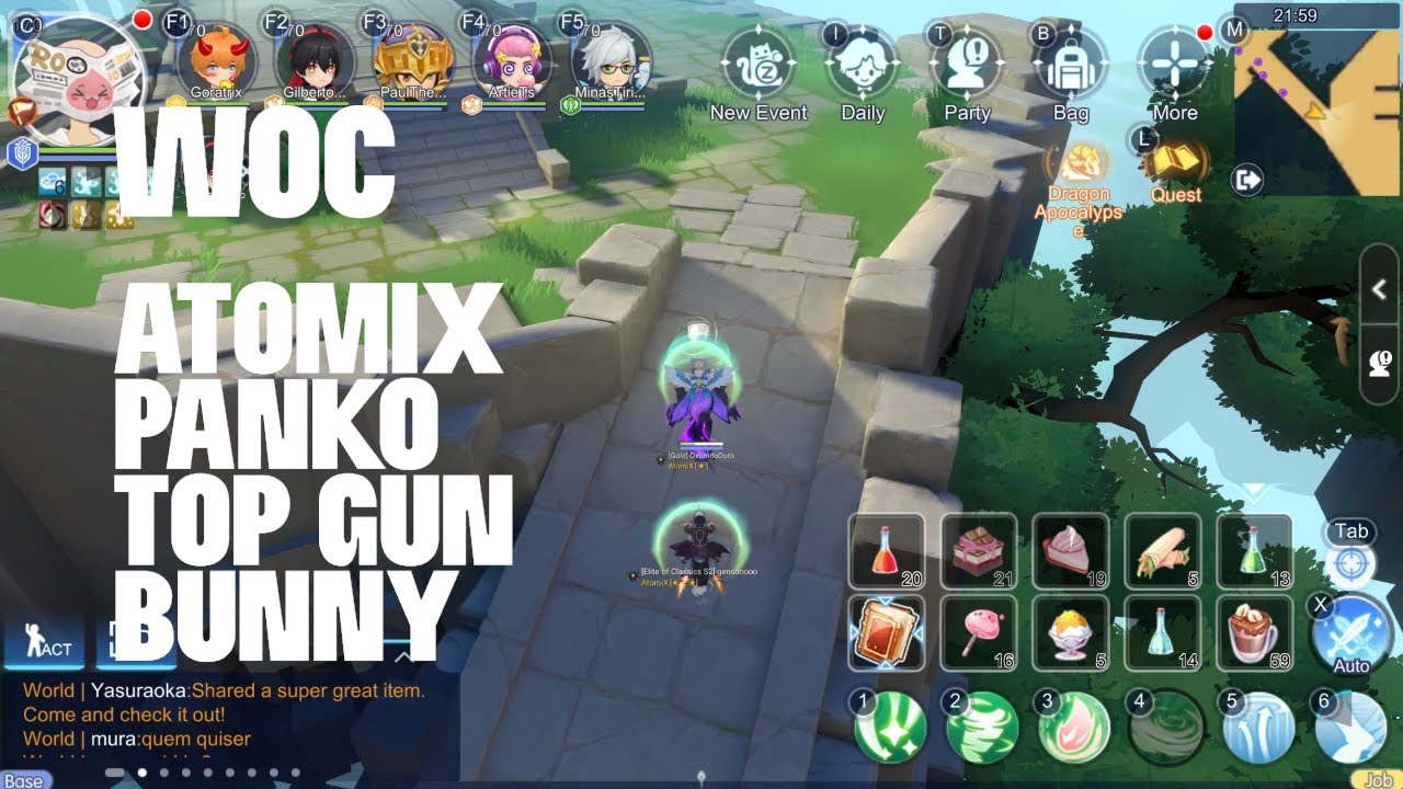 WOC - Ais POV - Atomix x Panko + Top Gun + Bunny