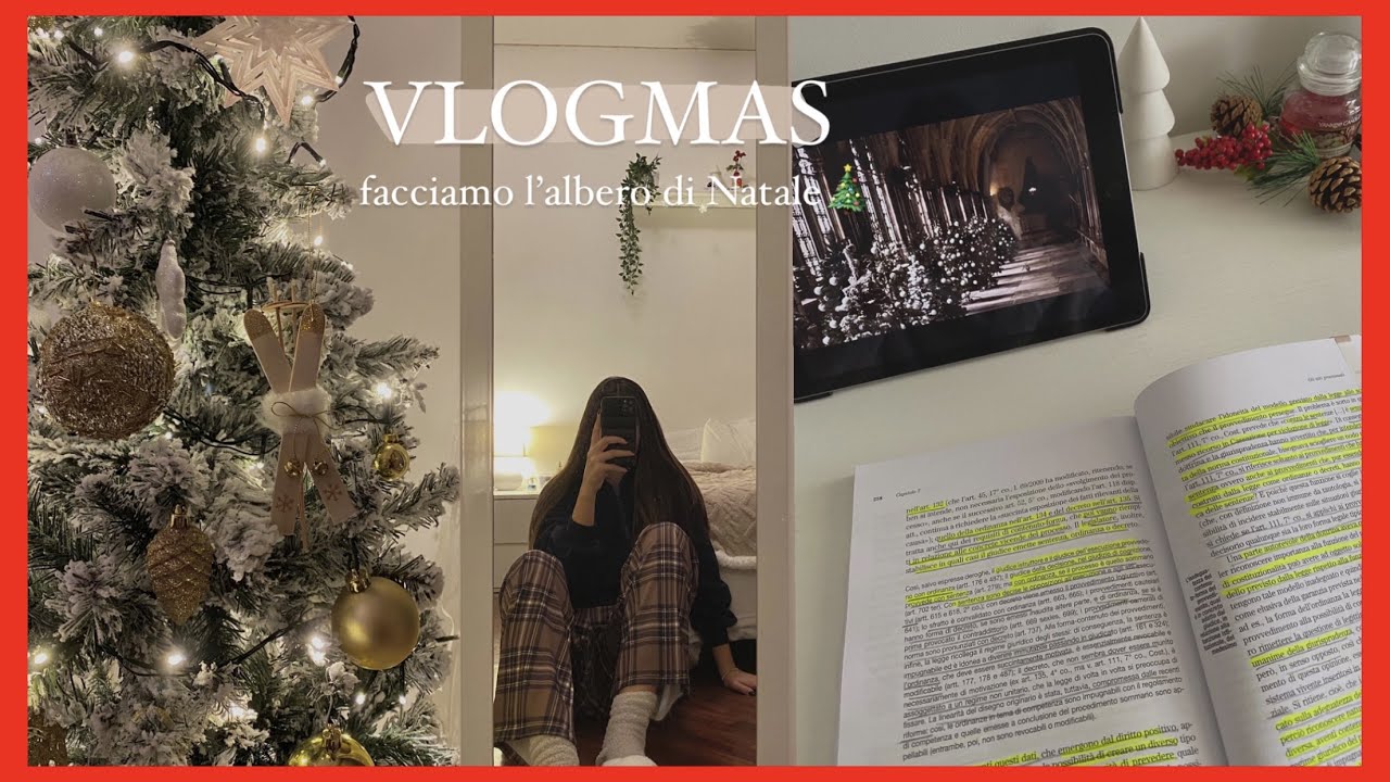 FACCIAMO L'ALBERO DI NATALE!🎄|| VLOGMAS