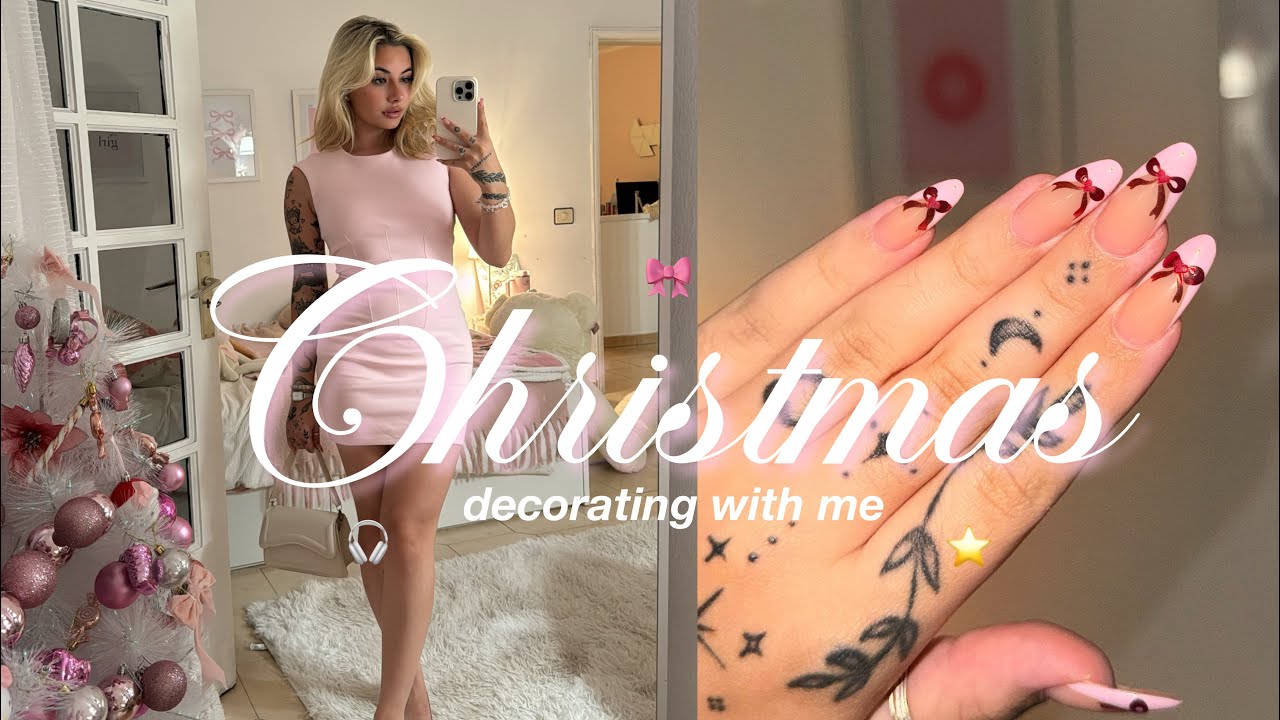 ⭐️VLOG {decorando mi habitación, compras navideñas, uñas nuevas, un día conmigo…}🎀