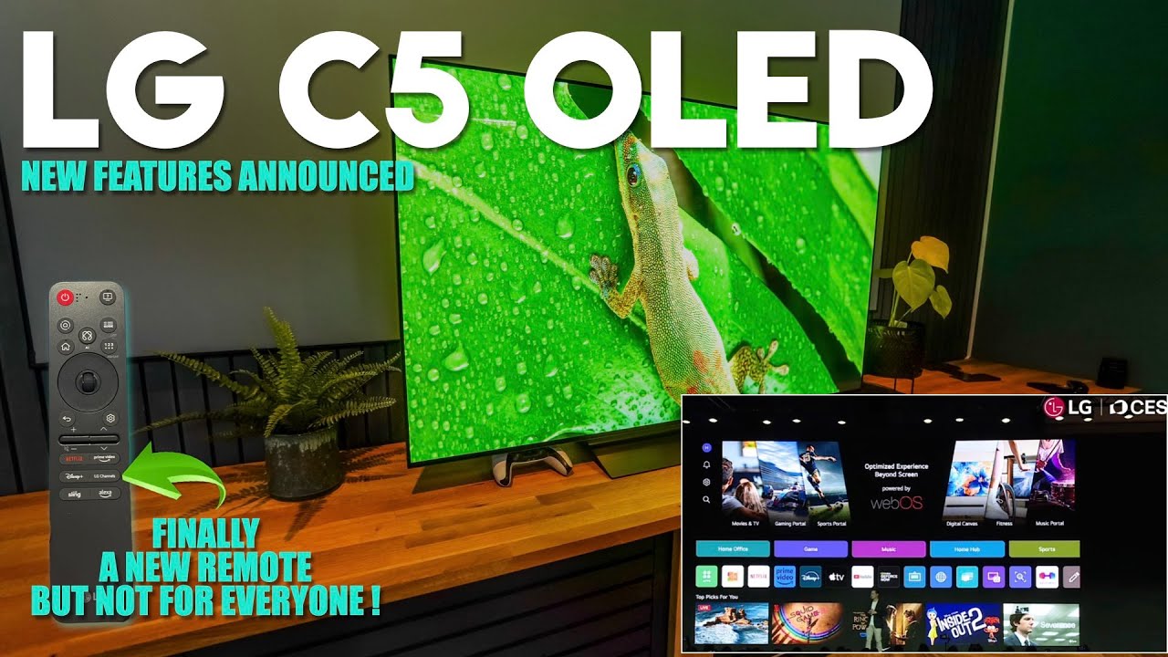 Анонсирован новый LG C5 OLED с одним ОГРОМНЫМ обновлением!