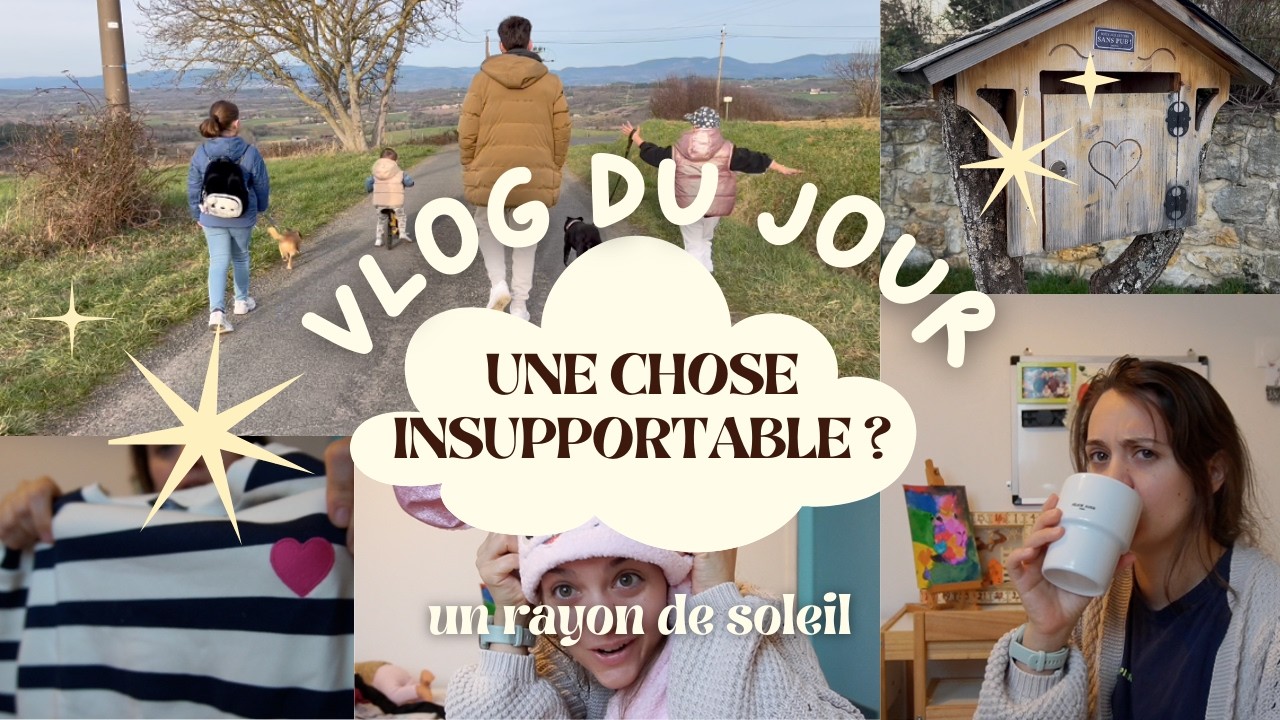 ⌜VLOG⌝ Un rayon de soleil: J’imite une chose insupportable, Non ? 😅😂