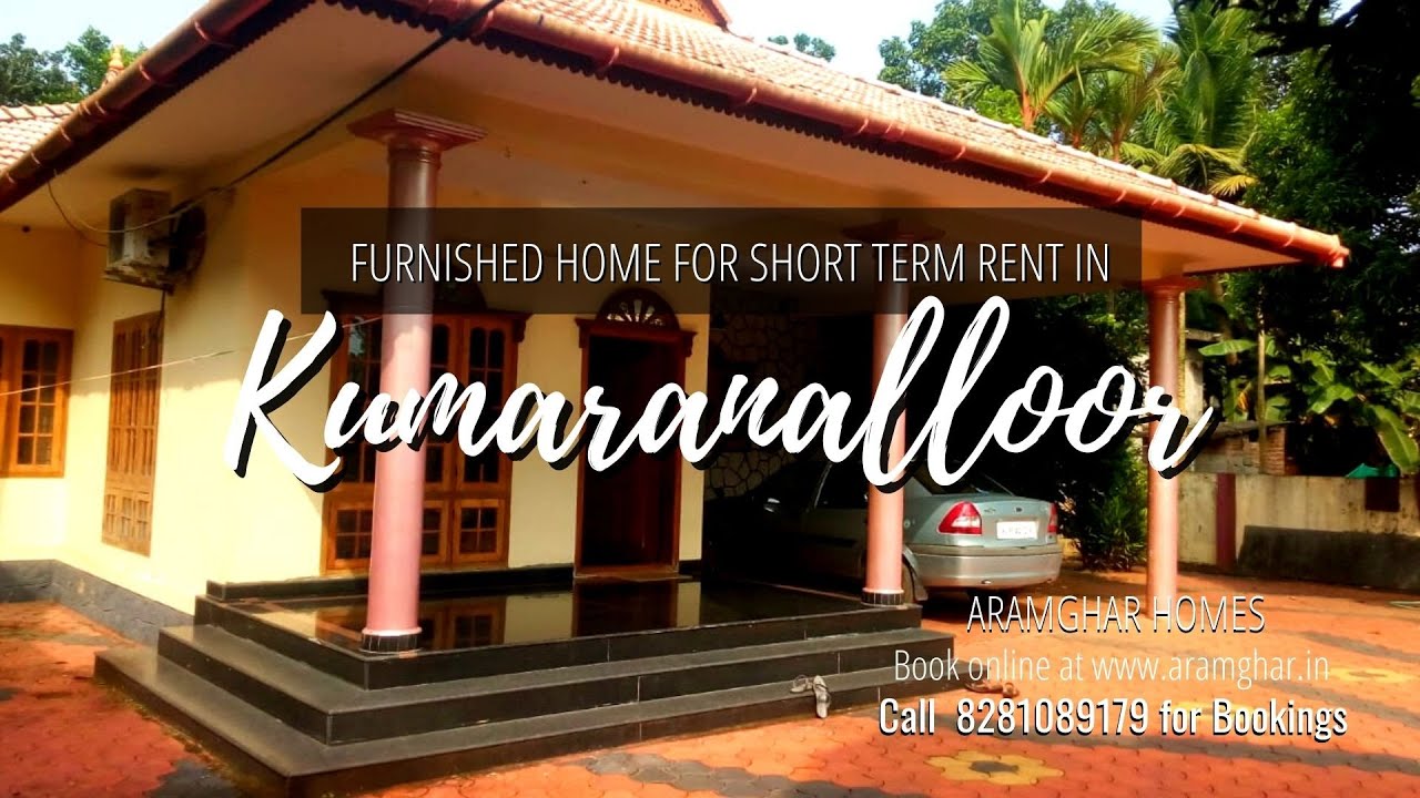 Rent Villa for One Month in Kottayam - Call/Whatsapp  8281089179