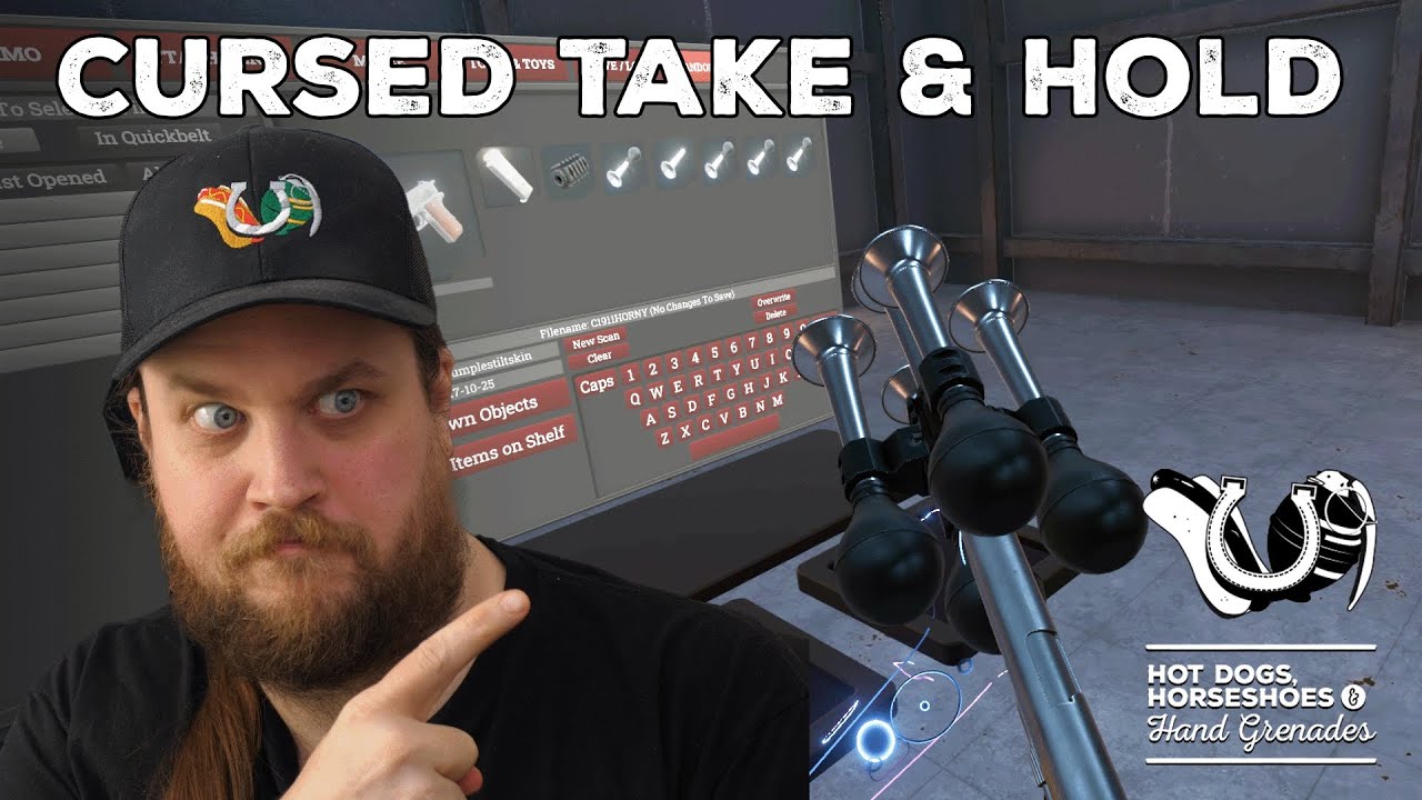 Cursed Guns In Take & Hold! - H3VR Devlog